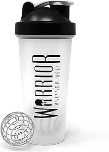 Warrior Supplements Protein Shaker Review – 600ml Blender Bottle